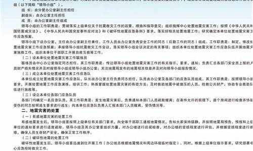 气象灾害预案_气象灾害预案纳入总体