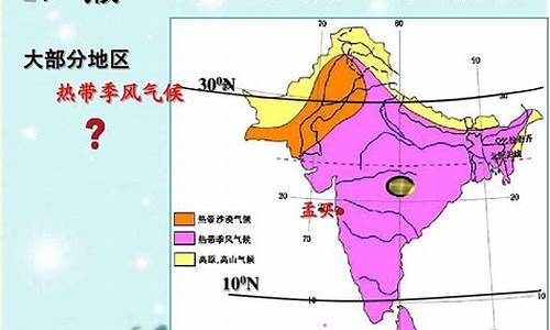 印度主要气候类型及气候特点_印度主要气候类型