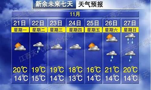 新余天气预报天气报道最新消息查询_新余天气预报15天气